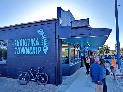 Hokitika Townchip in New Zealand