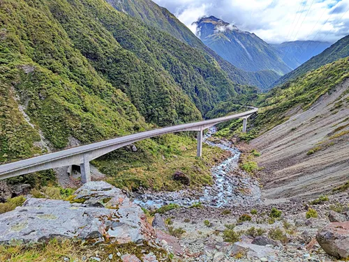 Otira Viaduct in New Zealand