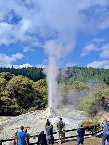 Wai-o-Tapu thermal area in New Zealand