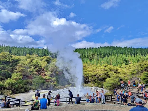 Wai-o-Tapu thermal area in New Zealand