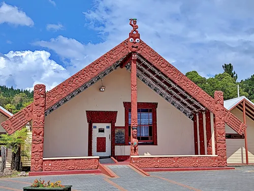 Whakarewarewa Village in New Zealand