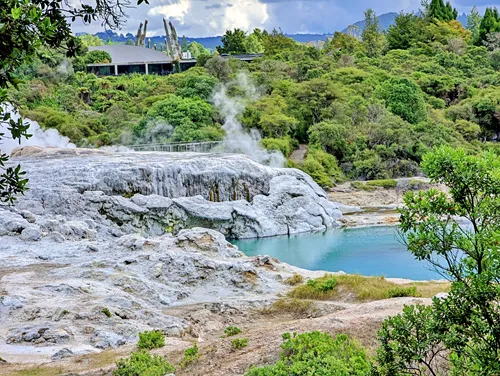 Whakarewarewa Village in New Zealand