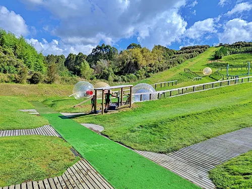 Zorb Rotorua in New Zealand