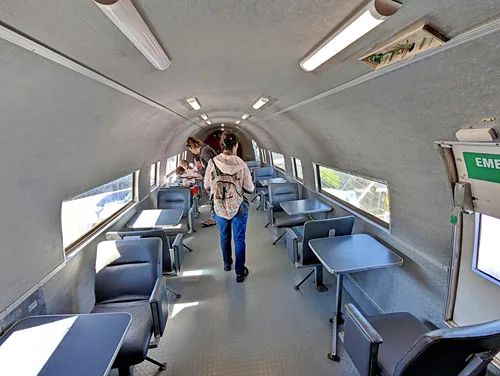 McDonald’s in DC3 aircraft in New Zealand