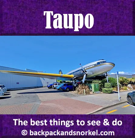 Taupo in New Zealand