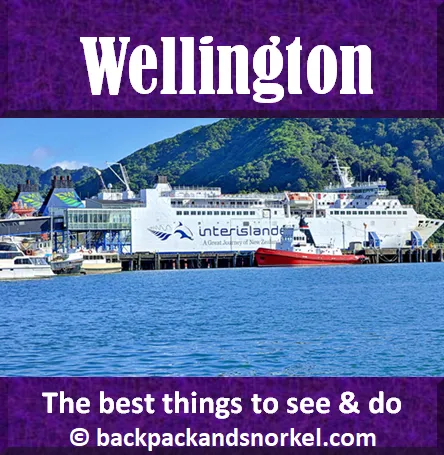 Wellington and Ferry to Picton in New Zealand