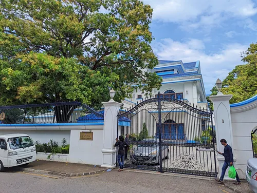 Supreme Court of the Maldives (Theemugé) in Male in the Maldives