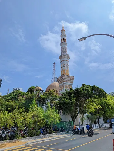 Masjidhul Ai-Sulthan Muhammad Ibn Abdullah in Male in the Maldives