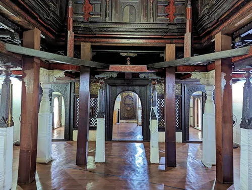 Hukuru Miskiiy (Old Friday Mosque) in Male in the Maldives