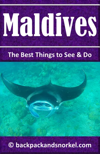 Backpack and Snorkel Maldives Travel Guide - Maldives Purple Travel Guide