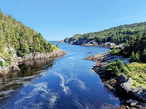 La Manche Provincial Park in Newfoundland 