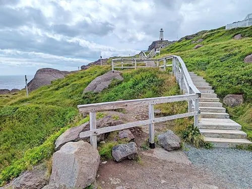 Cape Spear Lighthouse and Easternmost point of Canada in Newfoundland 