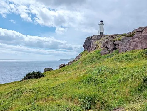 Cape Spear Lighthouse and Easternmost point of Canada in Newfoundland 