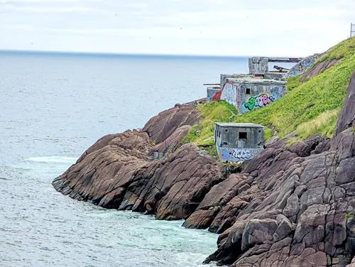 Fort Amherst Lighthouse in Newfoundland 