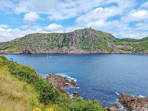 Fort Amherst Lighthouse in Newfoundland 