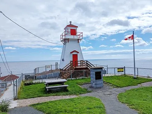 Fort Amherst Lighthouse in Newfoundland 