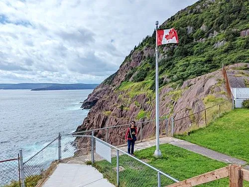 Fort Amherst Lighthouse in Newfoundland 