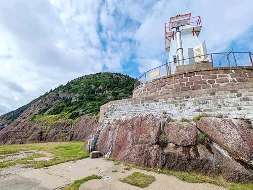 Fort Amherst Lighthouse in Newfoundland 