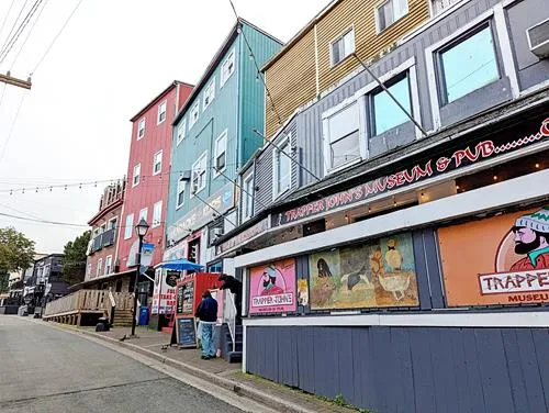 George Street in St. John's in Newfoundland 