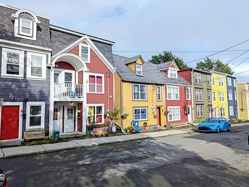 Jellybean Row in Newfoundland 