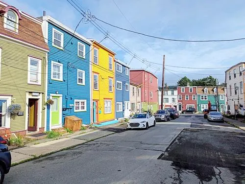 Jellybean Row in Newfoundland 