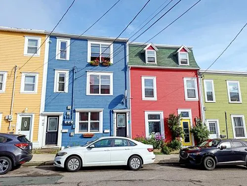 Jellybean Row in Newfoundland 