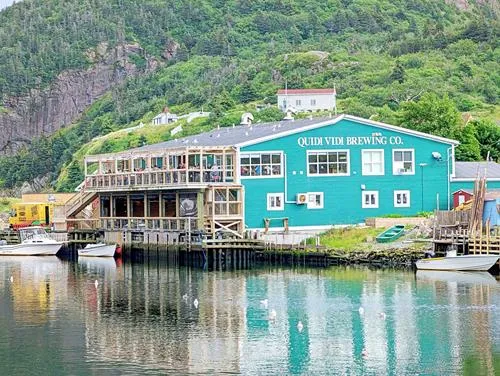 Quidi Vidi Brewery in Quidi Vidi in Newfoundland 