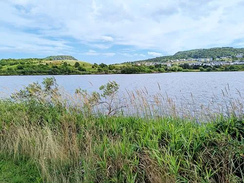 Quidi Vidi Lake in Quidi Vidi in Newfoundland 