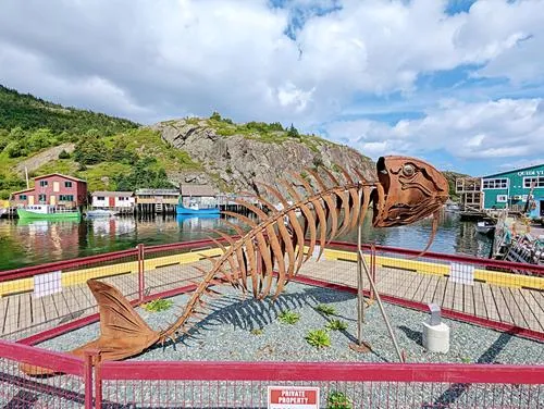 The Wharf in Quidi Vidi in Newfoundland 