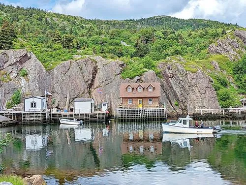 The Wharf in Quidi Vidi in Newfoundland 