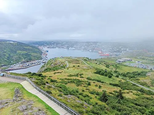 Signal Hill National Historic Site in Newfoundland 