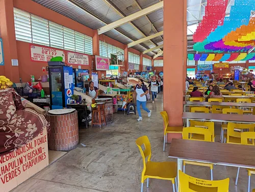 Mercado Gastronómico de Santa María del Tule in El Tule