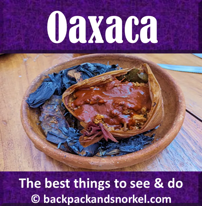 Backpack and Snorkel Travel Guide for Oaxaca - Oaxaca Purple Travel Guide