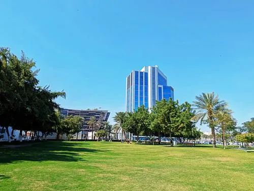Al Mathaf Park in Doha in Qatar