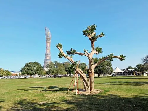 Aspire Park in Doha in Qatar