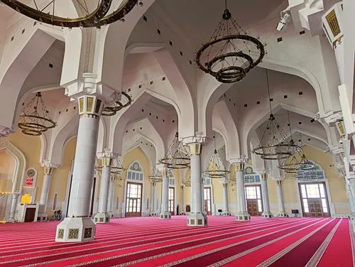 State Grand Mosque (Imam Muhammad ibn Abd al-Wahhab Mosque) in Doha in Qatar