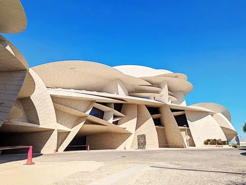 National Museum of Qatar in Doha in Qatar