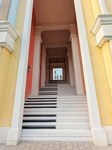 Piano Stairs in Doha in Qatar