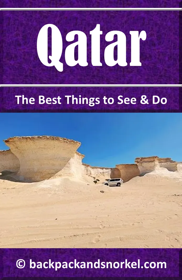 Backpack and Snorkel Qatar Travel Guide - Qatar Purple Travel Guide