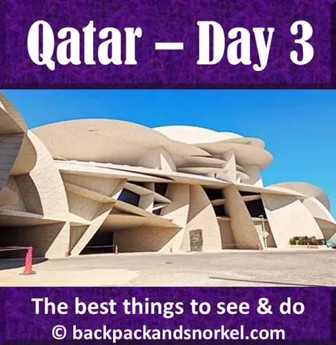 Backpack and Snorkel Travel Guide for Qatar - Qatar Purple Travel Guide
