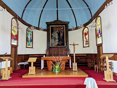 Église Notre-Dame-des-Ardilliers de Miquelonin  Miquelon 