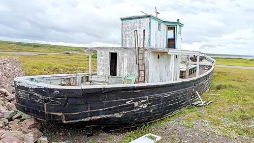 Ship wreck in Miquelon 