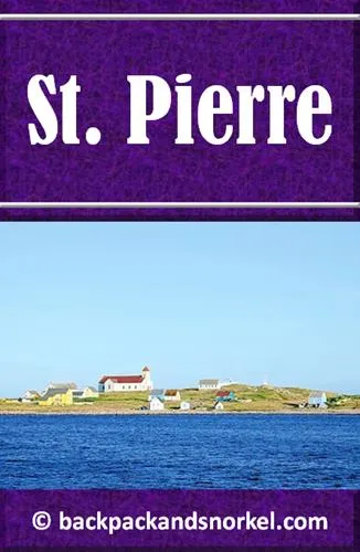 Backpack and Snorkel St. Pierre and Miquelon Travel Guide - St. Pierre and Miquelon Purple Travel Guide