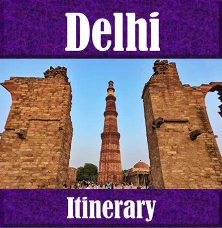 Day 1 Itinerary in the Backpack and Snorkel Travel Guide for India - India Purple Travel Guide