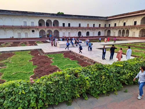 Anguri Bagh (Grape Garden) at Agra Fort in Agra in India