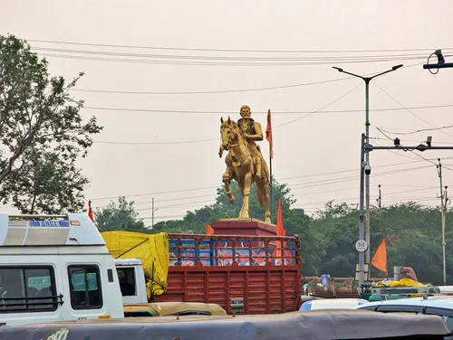 Chhatrapati Shivaji Maharaj Memorial at Agra Fort in Agra in India