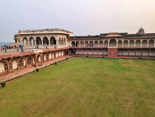 Diwan-i-Khas (Hall of Private Audience) at Agra Fort in Agra in India