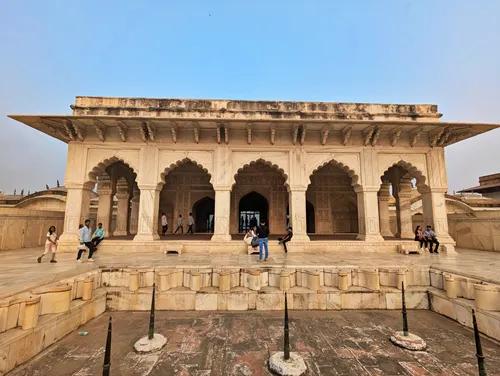 The Khaas Mahal at Agra Fort in Agra in India