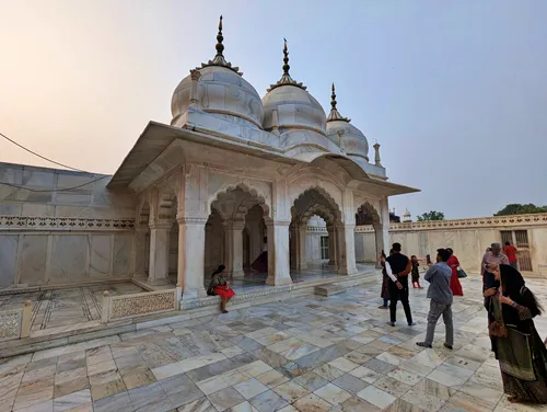 Nagina Masjid at Agra Fort in Agra in India