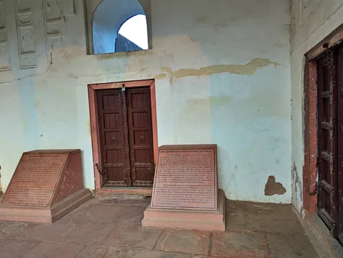 Shahi Hamam (Royal Baths) at Agra Fort in Agra in India
